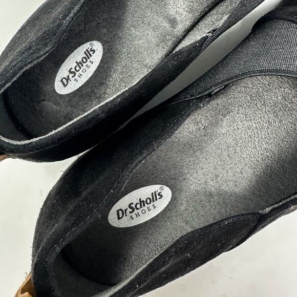 NEW Dr. Scholl’s Women’s Retrograde Black Microfiber Slip on Loafers Size 6 - Picture 8 of 9
